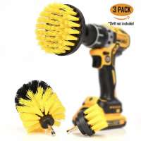 3 Piece Drill Brush Set for Car Cleaning