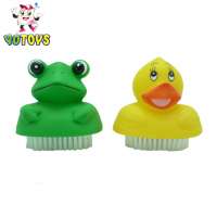 2020 new style cute animal nail brush children fingernail dust brush for kids nail art